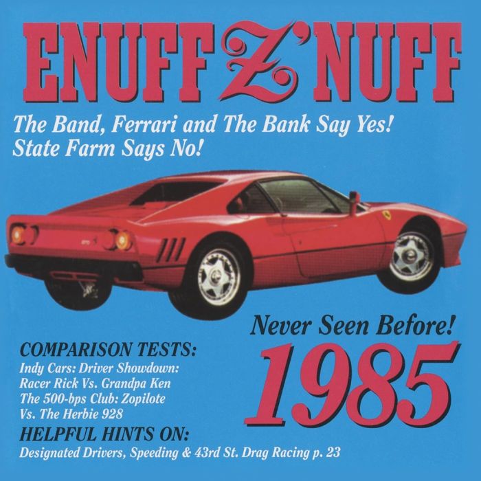 ENUFF Z'NUFF - 1985 (BLUE/RED VINYL/REISSUE)