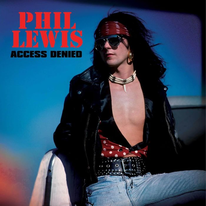 PHIL LEWIS - ACCESS DENIED (RED VINYL/REISSUE)