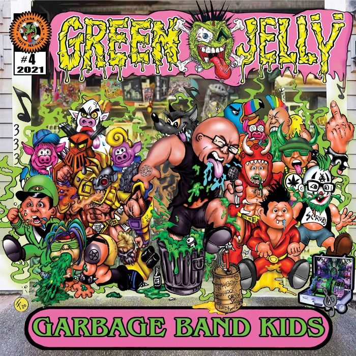 GREEN JELLY - GARBAGE BAND KIDS (PINK VINYL)
