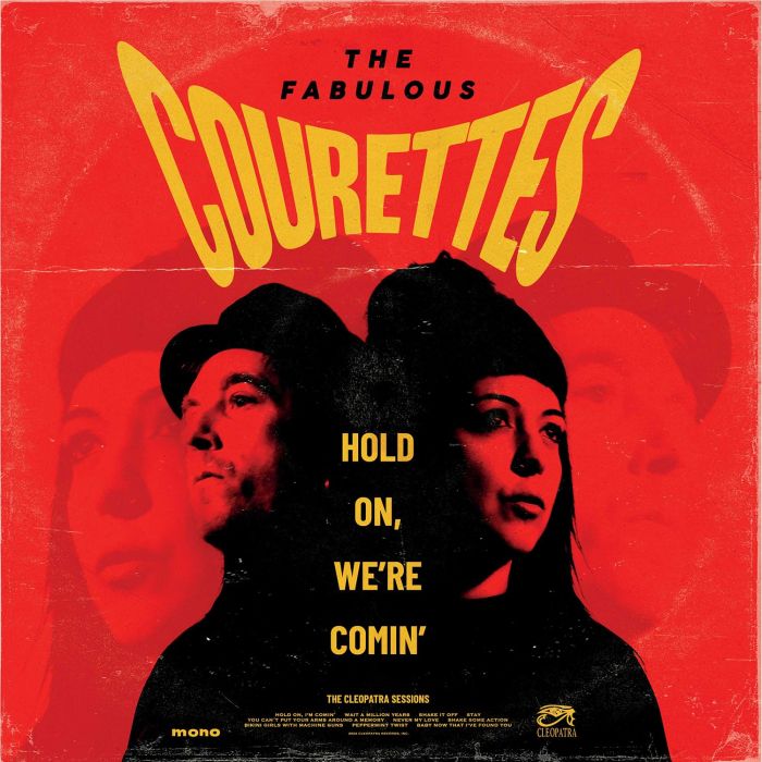 COURETTES - HOLD ON WE'RE COMIN (YELLOW VINYL)