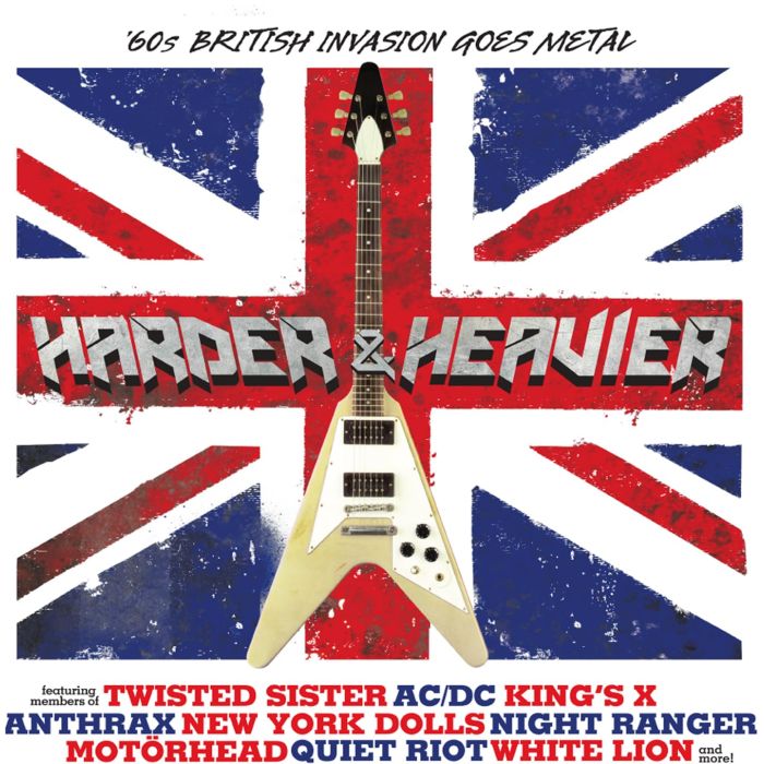 VARIOUS ARTISTS - HARDER & HEAVIER - 60S BRITISH INVASION (BLUE/RED VINYL)