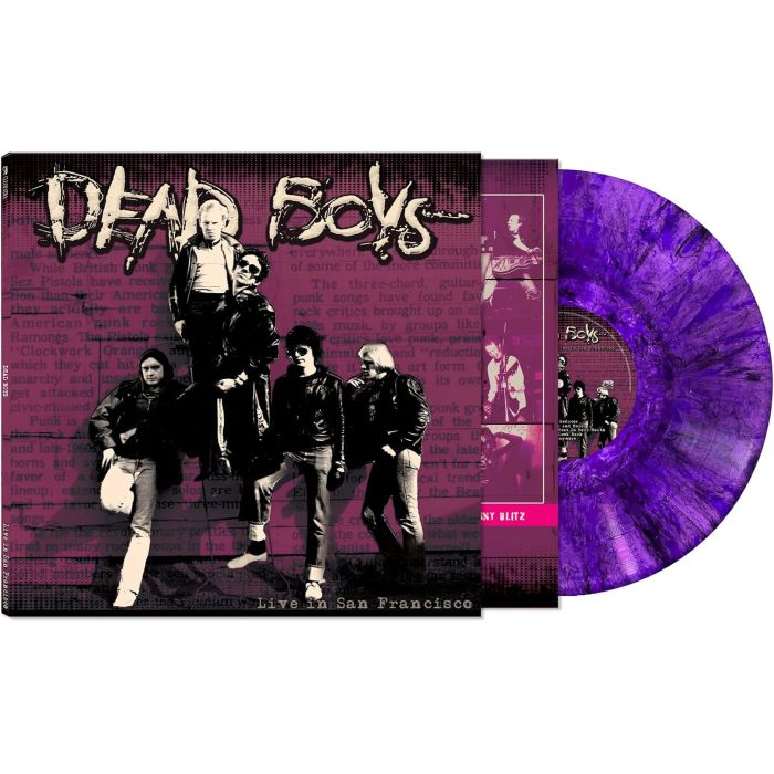 DEAD BOYS - LIVE IN SAN FRANCISCO (PURPLE MARBLE VINYL)
