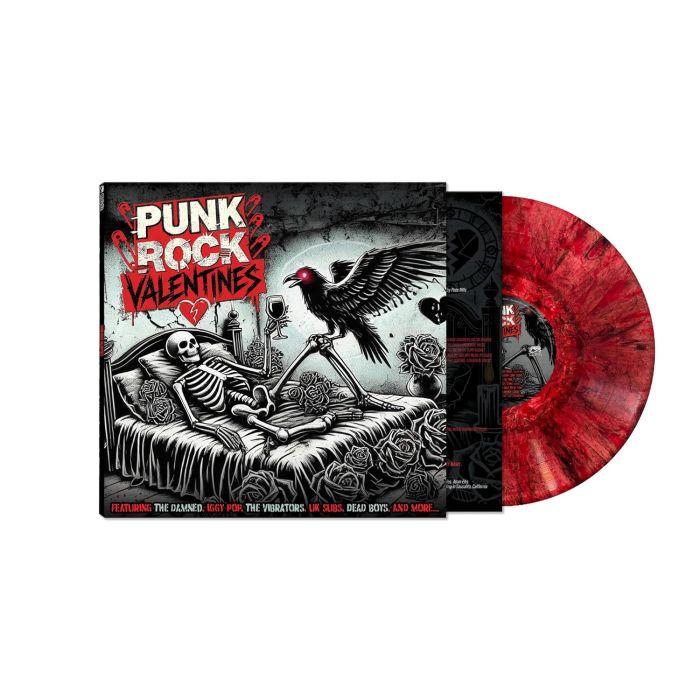 VARIOUS ARTISTS - PUNK ROCK VALENTINES (LIMITED EDITION/RED MARBLE VINYL)