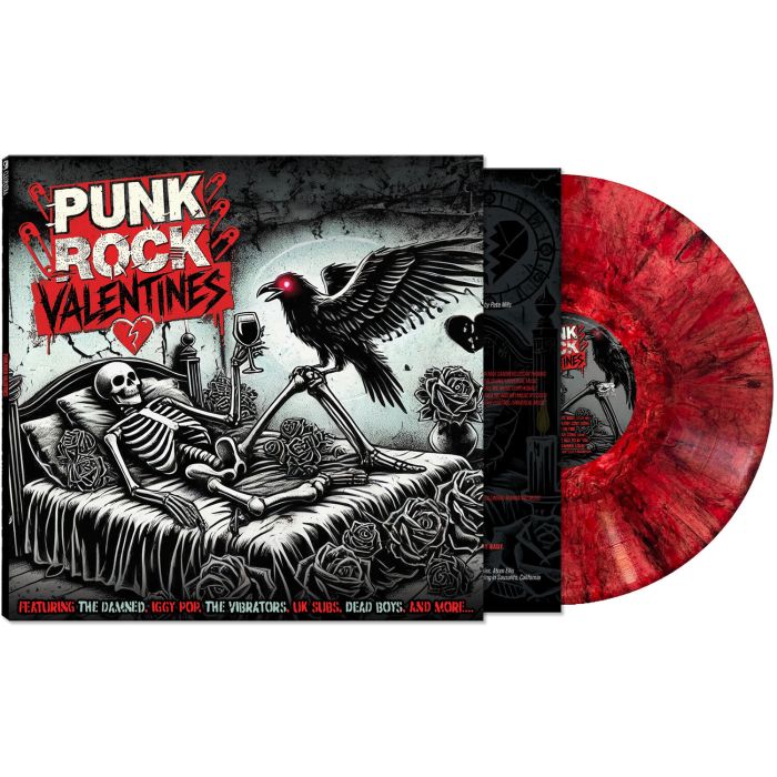 VARIOUS ARTISTS - PUNK ROCK VALENTINES (LIMITED EDITION/RED MARBLE VINYL)