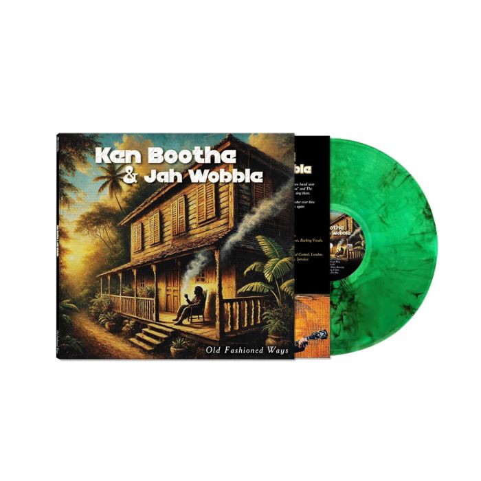 BOOTHE,KEN & JAH WOBBLE - OLD FASHIONED WAYS (GREEN MARBLE VINY/LIMITED)