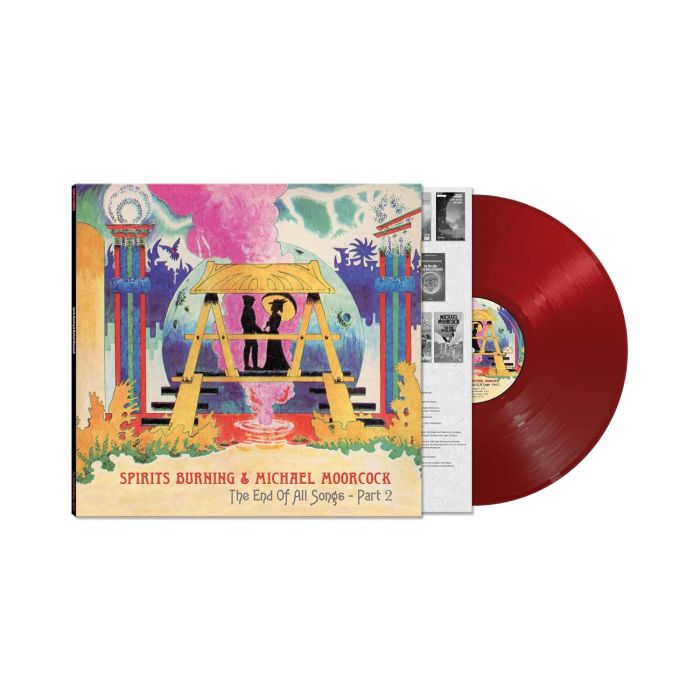 SPIRITS BURNING & MICHAEL MOORCOCK - END OF ALL SONGS - PART 2 (LIMITED EDITION/RED VINYL)