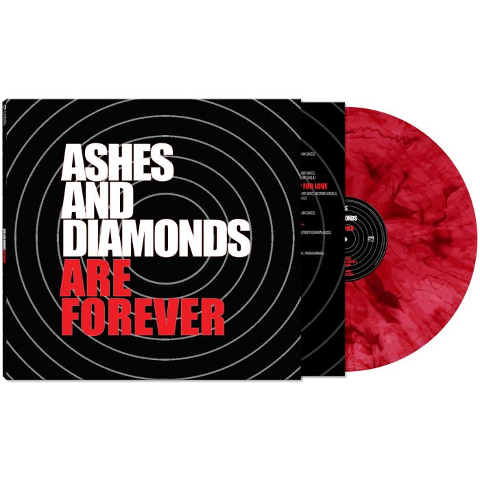 ASHES & DIAMONDS - ARE FOREVER (RED MARBLE VINYL)