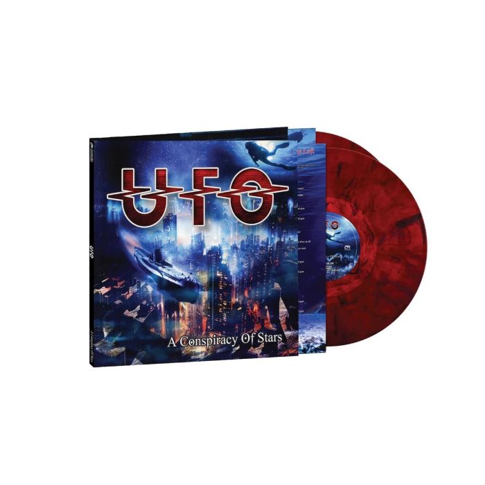 UFO - CONSPIRACY OF STARS (BLACK/RED MARBLE VINYL)