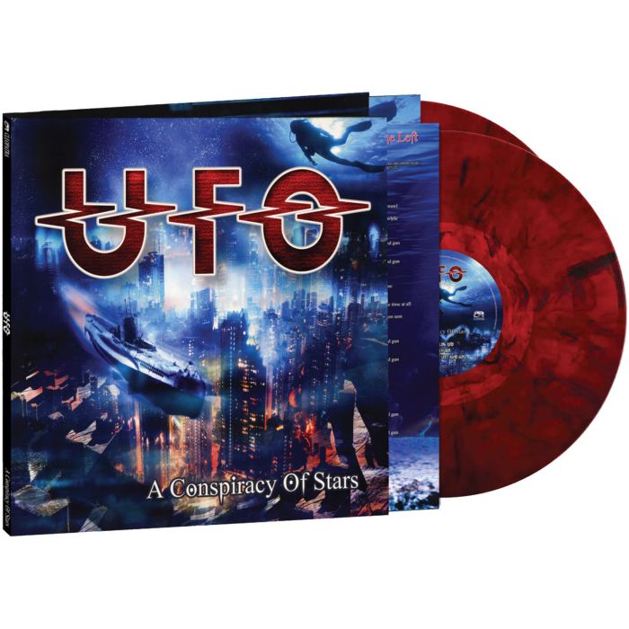UFO - CONSPIRACY OF STARS (BLACK/RED MARBLE VINYL)