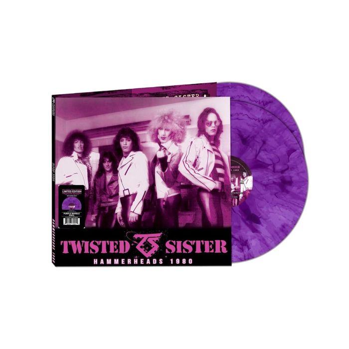 TWISTED SISTER - HAMMERHEADS 1980 (PURPLE MARBLE VINYL)