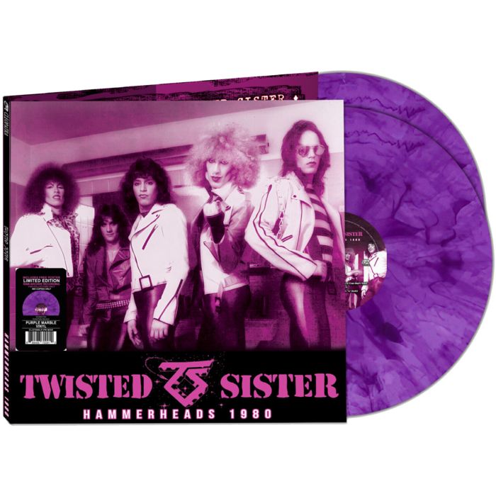 TWISTED SISTER - HAMMERHEADS 1980 (PURPLE MARBLE VINYL)