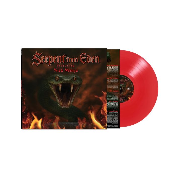 SERPENT FROM EDEN - SERPENT FROM EDEN FEATURING NICK MENZA (LIMITED/RED VINYL)