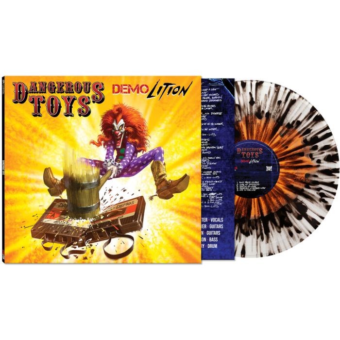 DANGEROUS TOYS - DEMOLITION (LIMITED EDITION/ORANGE MARBLE/SWIRL VINYL)