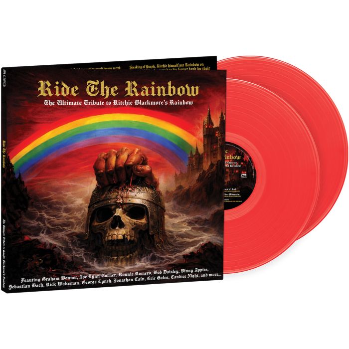 VARIOUS ARTISTS - RIDE THE RAINBOW - THE ULTIMATE TRIBUTE TO RITCHIE BLACKMORE’S RAINBOW (LIMITED/RED VINYL)