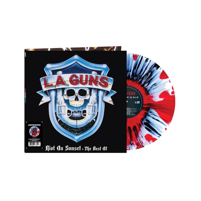 L.A. GUNS - RIOT ON SUNSET - THE BEST OF (LIMITED/BLACK/CLEAR/RED/WHITE HAZE/