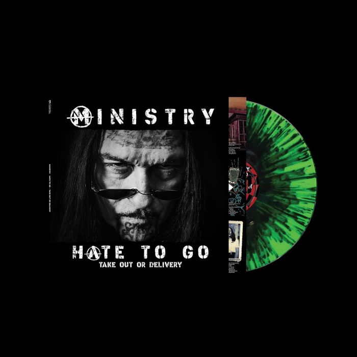 MINISTRY - HATE TO GO - TAKE OUT OR DELIVERY (LIMITED EDITION/BLACK/GREEN SP