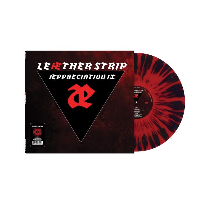 LEAETHER STRIP - AEPPRECIATION IX (LIMITED EDITION/BLACK/RED SPLATTER VINYL)