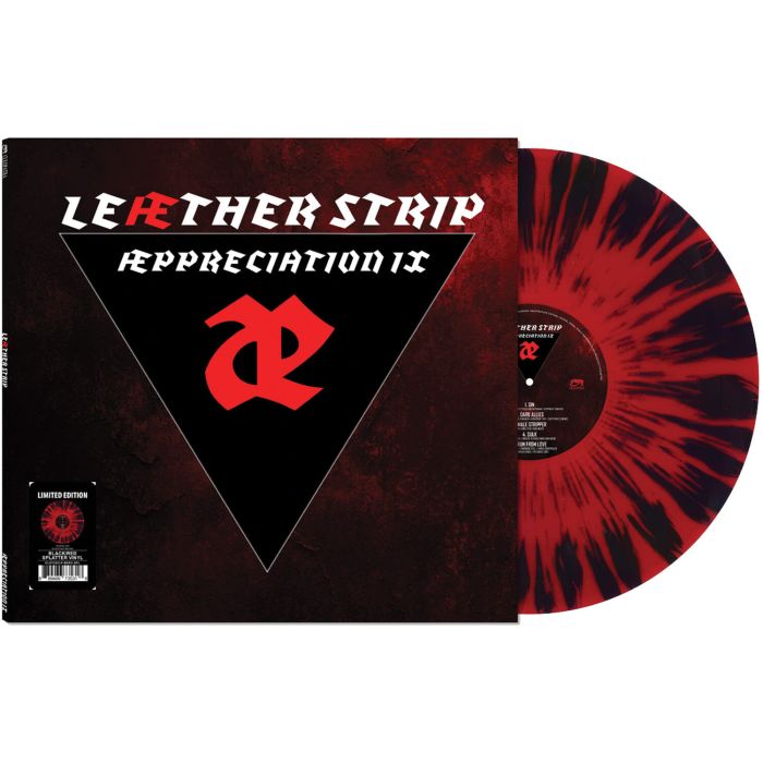 LEAETHER STRIP - AEPPRECIATION IX (LIMITED EDITION/BLACK/RED SPLATTER VINYL)