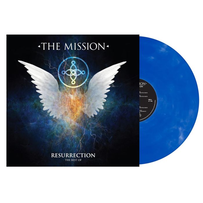 MISSION - RESURRECTION - THE BEST OF (LIMITED EDITION BLUE/WHITE MARBLE)