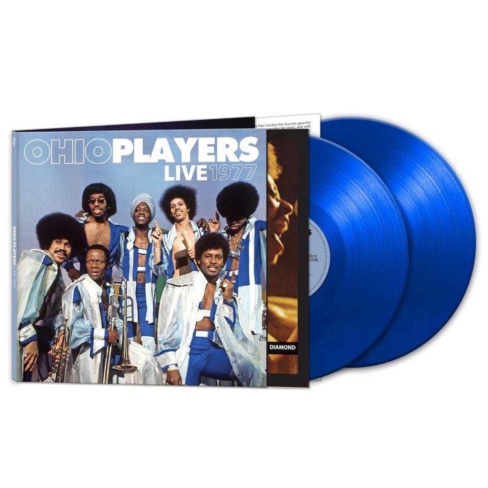 OHIO PLAYERS - LIVE 1977 (LIMITED EDITION/BLUE VINYL)