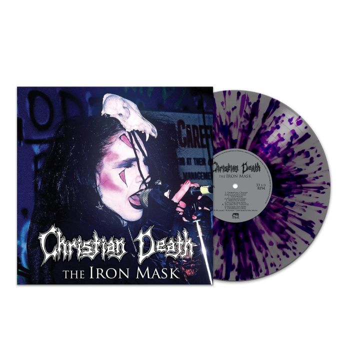 CHRISTIAN DEATH - IRON MASK (PURPLE/SILVER SPLATTER VINYL)