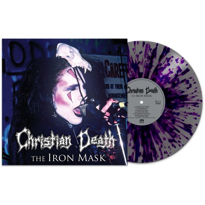CHRISTIAN DEATH - IRON MASK (PURPLE/SILVER SPLATTER VINYL)
