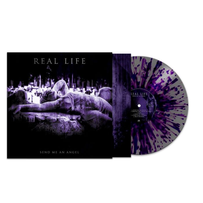 REAL LIFE - SEND ME AN ANGEL (PURPLE/SILVER SPLATTER VINYL)