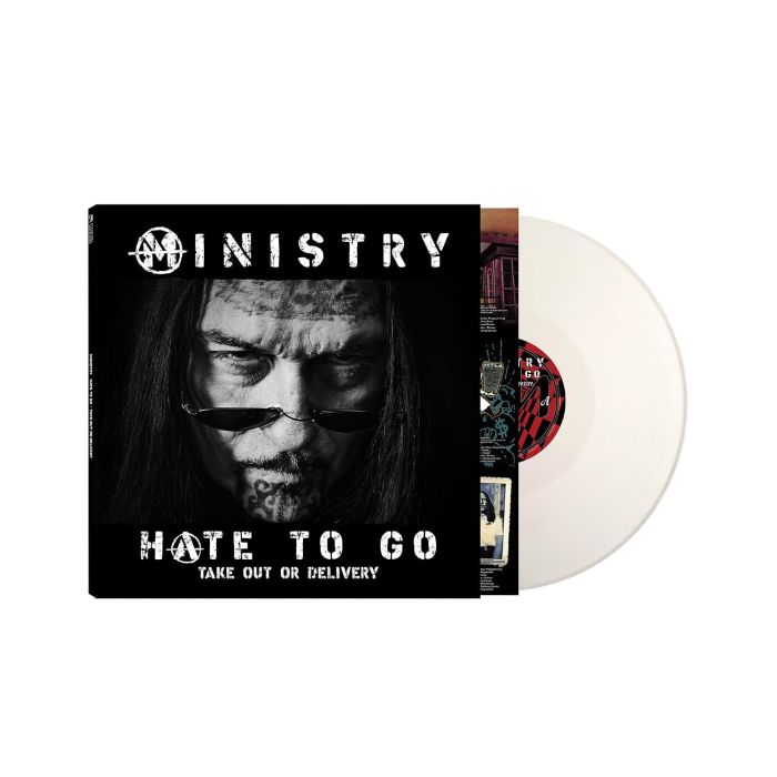 MINISTRY - HATE TO GO - TAKE OUT OR DELIVERY (LIMITED EDITION/WHITE VINYL)