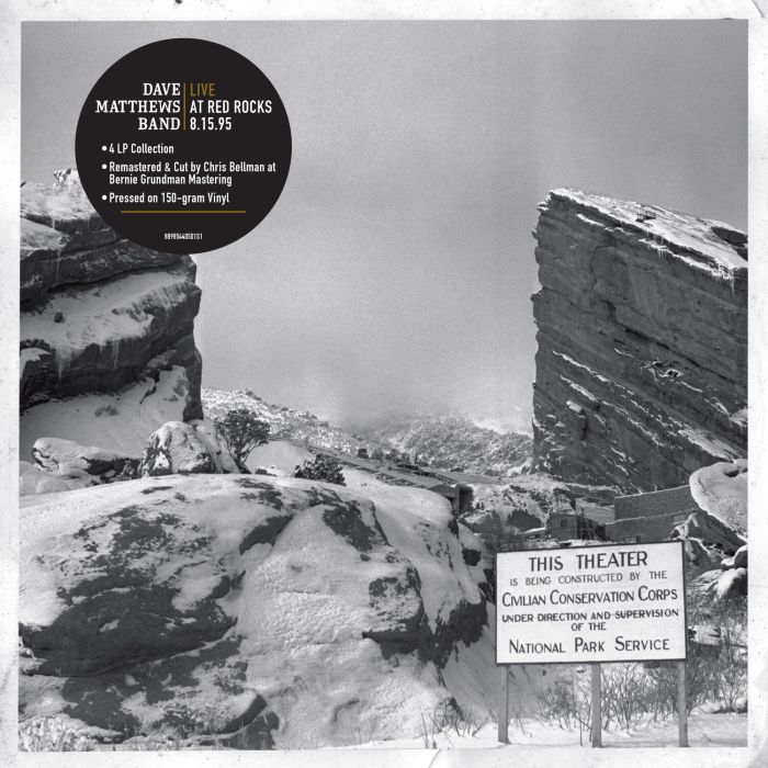 DAVE MATTHEWS BAND - LIVE AT RED ROCKS 8.15.95 (150G/BOX)
