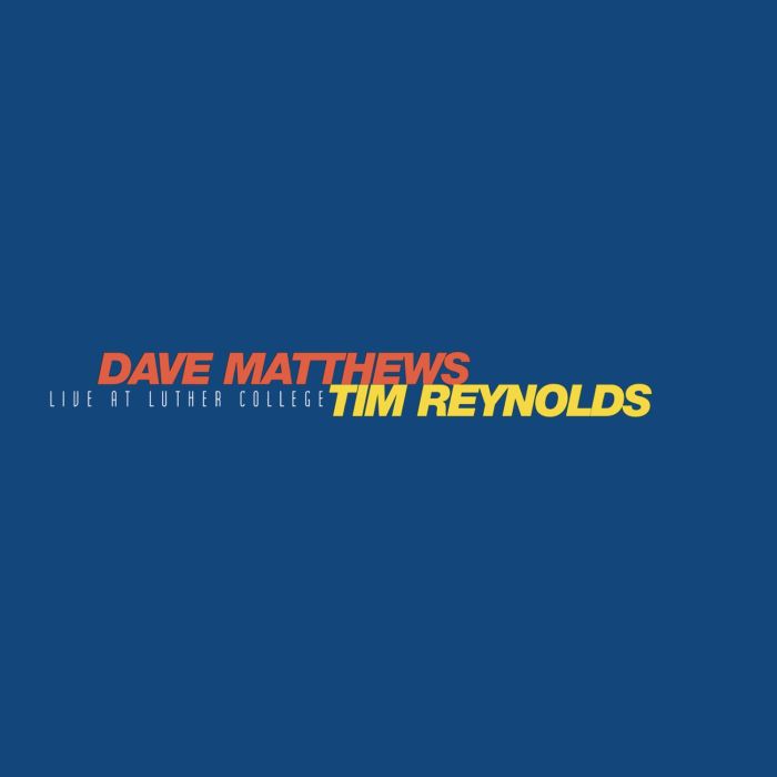 MATTHEWS,DAVE & TIM REYNOLDS - LIVE AT LUTHER COLLEGE (150G/DL CARD)