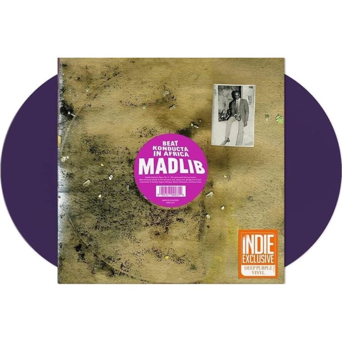 MADLIB - MEDICINE SHOW #3 - BEAT KONDUCTA IN AFRICA (2LP/DEEP PURPLE VINYL