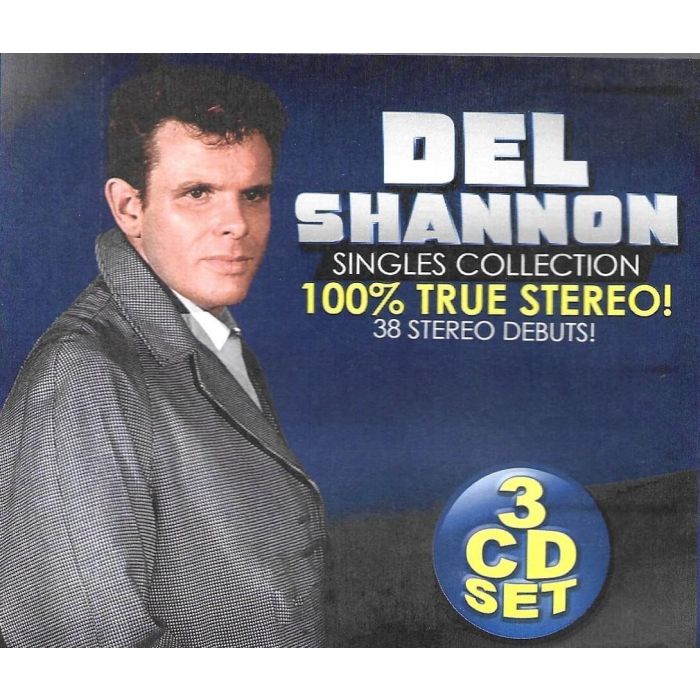 DEL SHANNON - SINGLES COLLECTION - 100% STEREO
