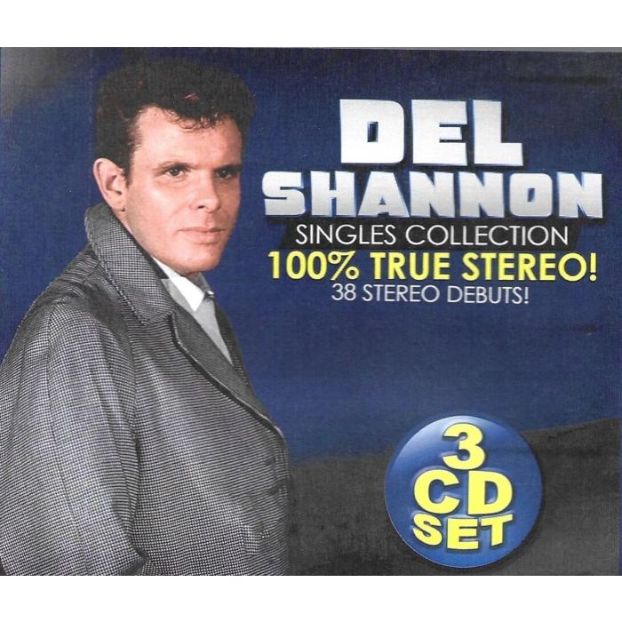 DEL SHANNON - SINGLES COLLECTION - 100% STEREO