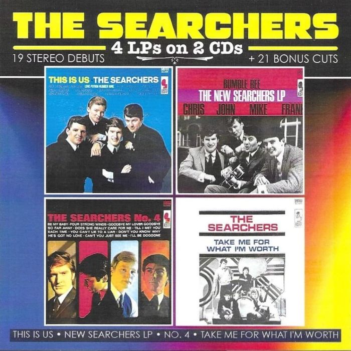 SEARCHERS - 4 LPS ON 2 CDS