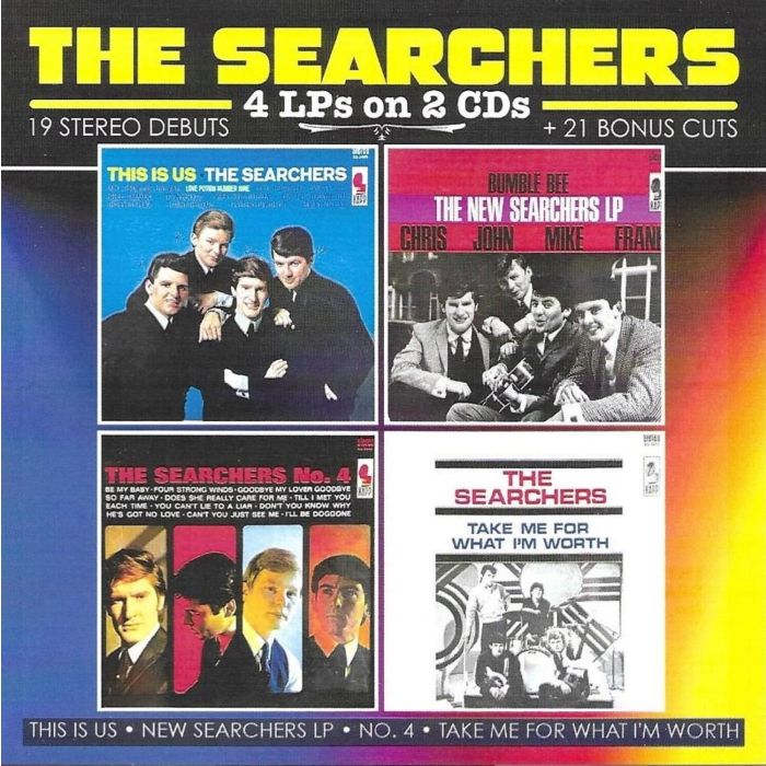 SEARCHERS - 4 LPS ON 2 CDS