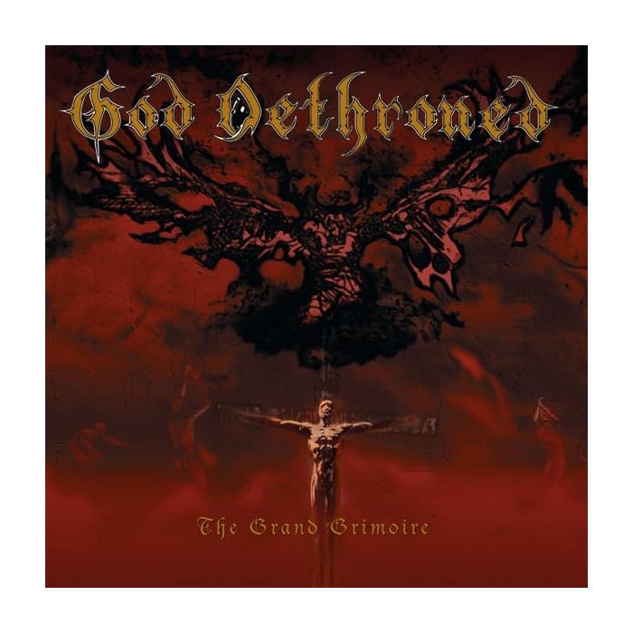 GOD DETHRONED - GRAND GRIMOIRE (TRANSPARENT RED W/GOLD & BLACK SPLATTER VINYL)