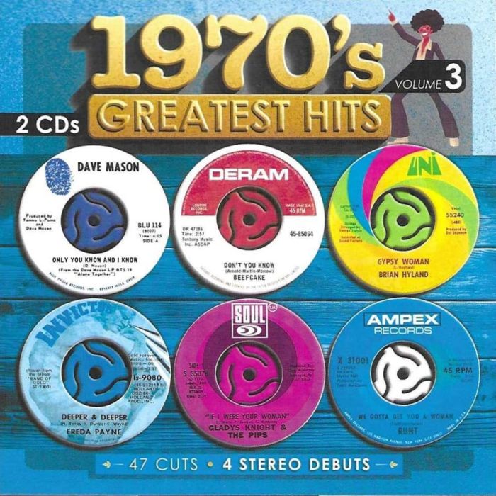 VARIOUS ARTISTS - 1970'S GREATEST HITS, VOL. 3