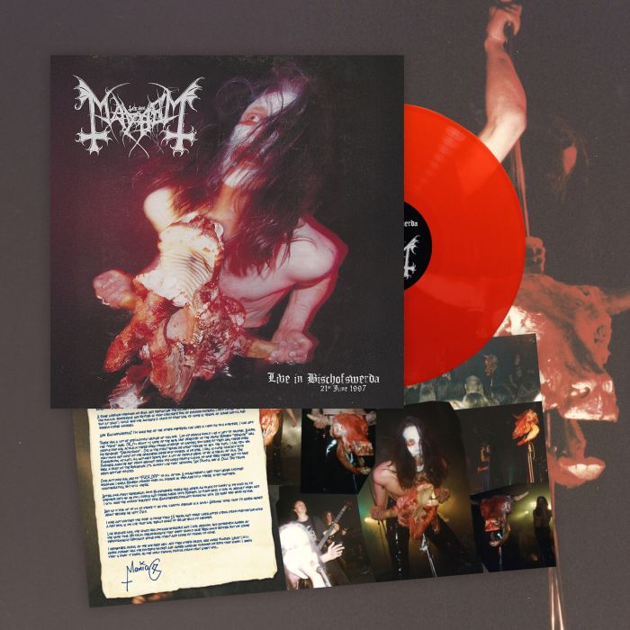 MAYHEM - LIVE IN BISCHOFSWERDA (LIMITED/RED VINYL)
