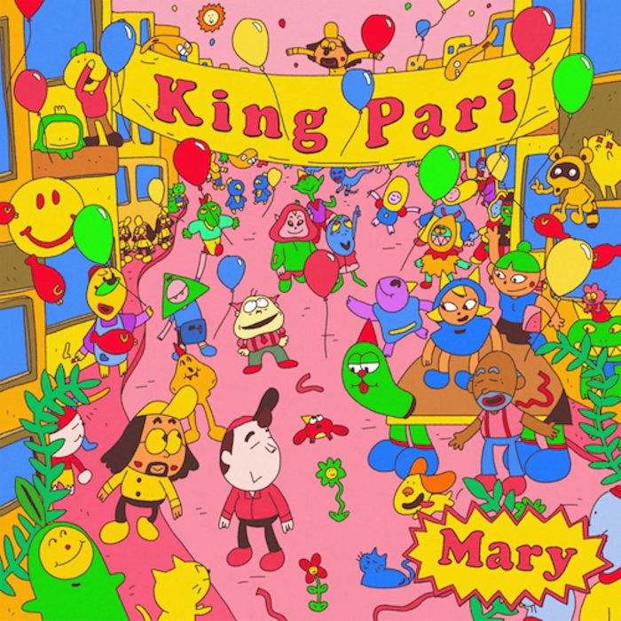 KING PARI - MARY EP (PINK VINYL/REISSUE)