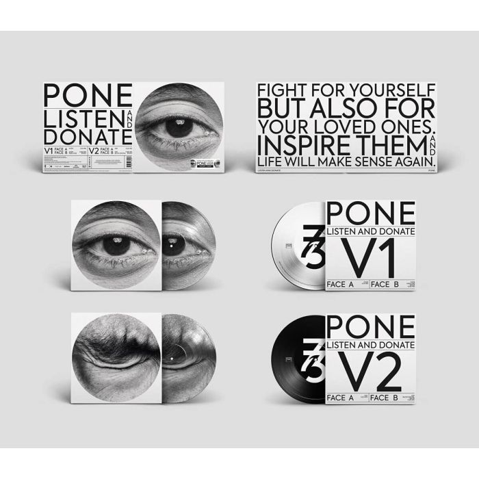 PONE - LISTEN & DONATE (PICTURE DISC)