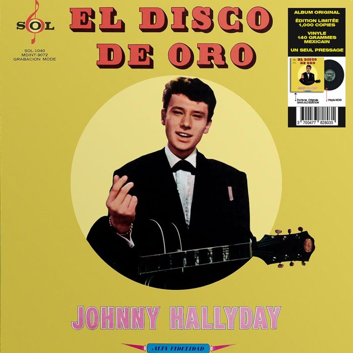 JOHNNY HALLYDAY - VOGUE MADE IN MEXIQUE: EL DISCO DE ORO