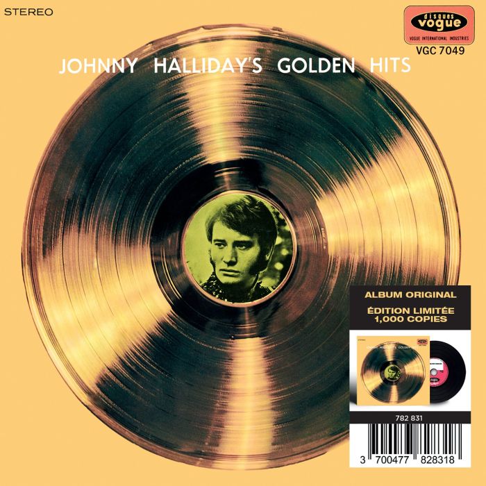 JOHNNY HALLYDAY - MADE IN AFRIQUE DU SUD - GOLDEN HITS