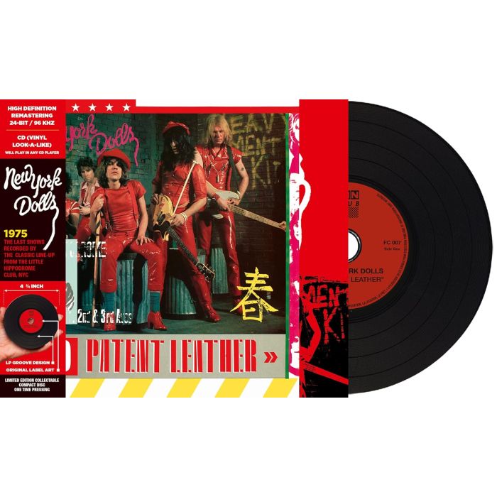 NEW YORK DOLLS - RED PATENT LEATHER