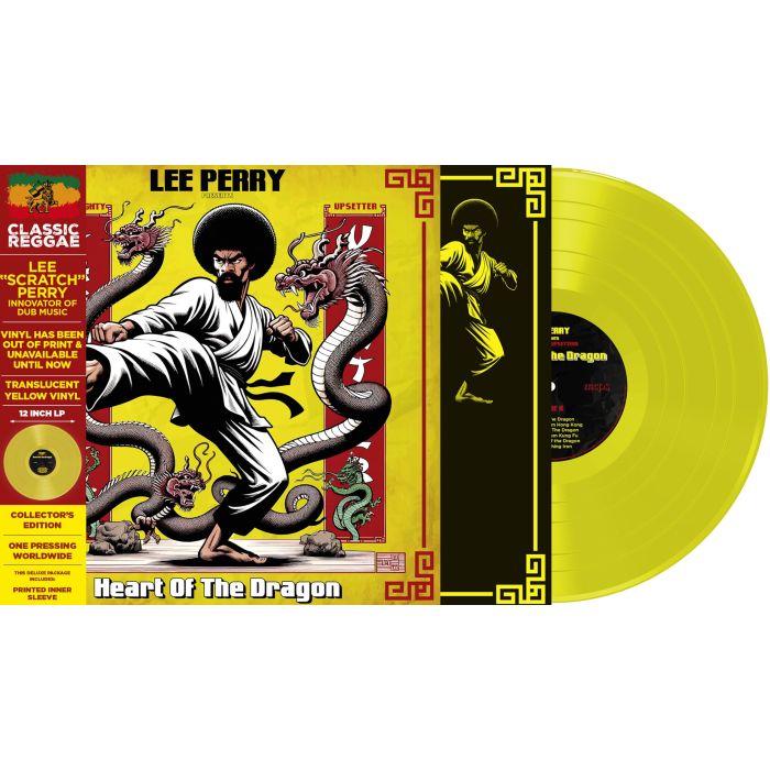 LEE PERRY - PRESENTS THE MIGHTY UPSETTERS HEART OF THE DRAGON (YELLOW VINYL)