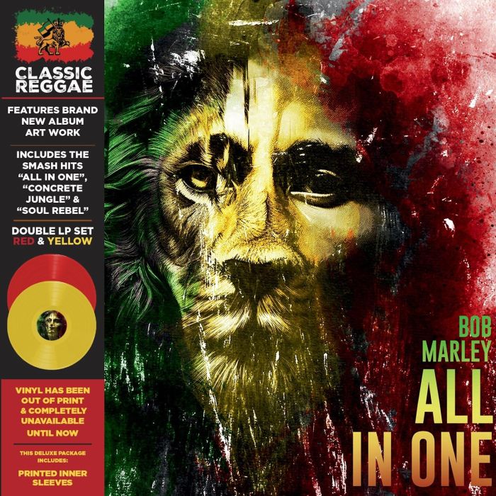 BOB MARLEY - ALL IN ONE (RED/YELLOW VINYL)