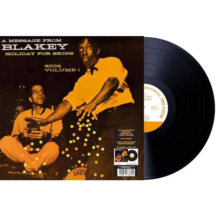 ART BLAKEY - HOLIDAY FOR SKINS VOL. 1