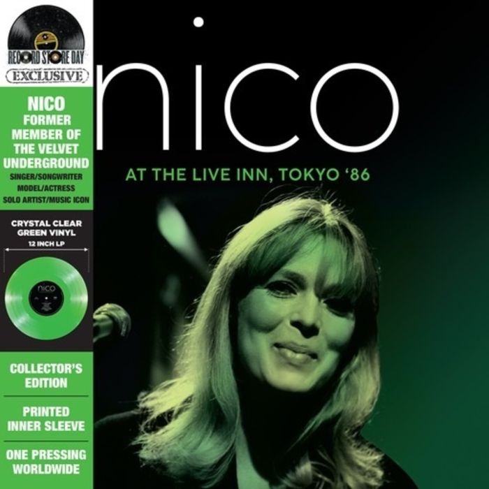 NICO - AT THE LIVE INN, TOKYO '86 (DELUXE/CRYSTAL CLEAR GREEN VINYL)