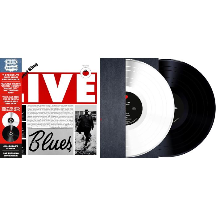ALBERT KING - ALBERT LIVE (WHITE VINYL/DELUXE)
