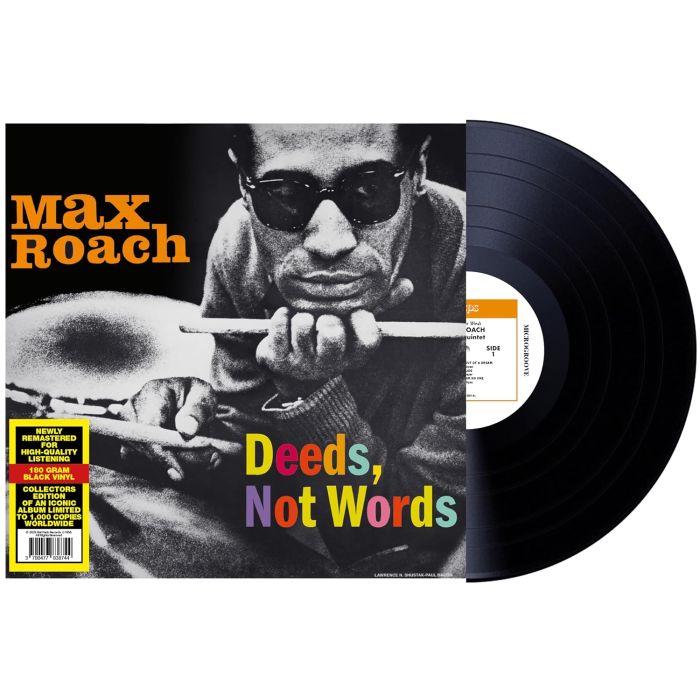 MAX ROACH - DEEDS. NOT WORDS