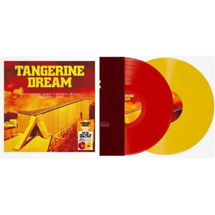TANGERINE DREAM - BRUSSELS 1976 (SOLID RED & SOLID YELLOW VINYL )
